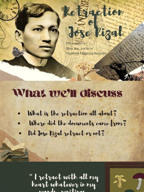 rizal's retraction|(PDF) The Retraction of Jose Rizal .